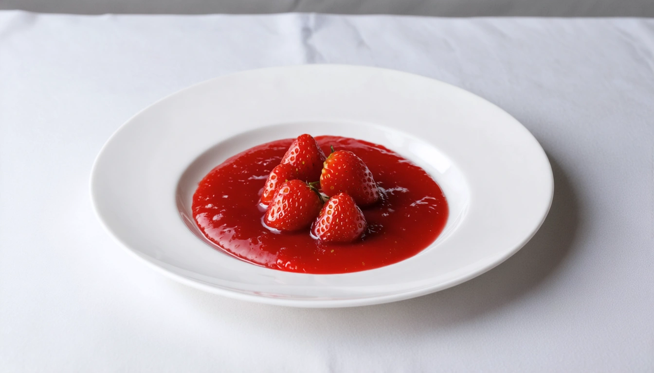 coulis di fragole